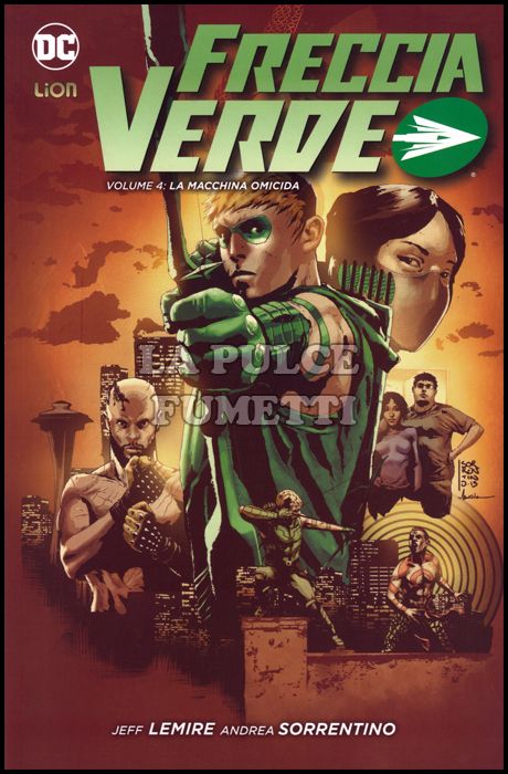 NEW 52 LIBRARY - FRECCIA VERDE # 4: LA MACCHINA OMICIDA